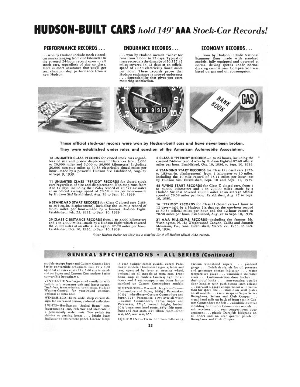 1950 Hudson Sales Booklet Page 9